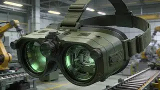 Inside a Modern Night Vision Factory: From Optical Components to Tactical Equipment (Full Process)