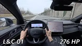 Lynk&Co 01 Facelift 2025 POV Test drive (276 HP, PHEV)
