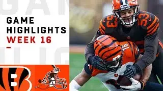 Bengals vs. Browns Week 16 Highlights | NFL 2018