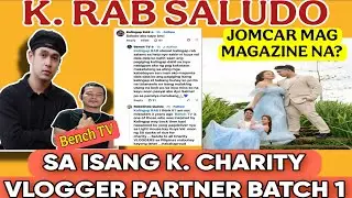 SALUDO ANG ISANG KALINGAP RAB KAY BENCH TV TUNAY NA KALINGAP!
