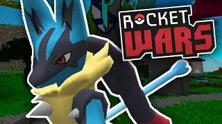 INSANE MEGA LUCARIO in PIXELMON ROCKET WARS