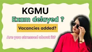 KGMU Nursing Officer exam Delayed? Are Application form links going to reopen? How to manage stress?