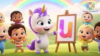 Learn Letter U | U for Unicorn 🦄 | ABC Learning for Toddlers