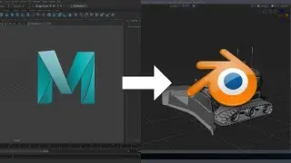 Maya to Blender 2.8 (Maya Navigation) - Pt. 1