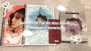 [unboxing] BAEKHYUN The 5th Mini Album 「Essence of Reverie」#ベッキョン #백현 #アルバム開封 #앨범 #elevator #推し活