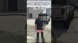 New way to unlock the Cop Outfit in GTA Online!