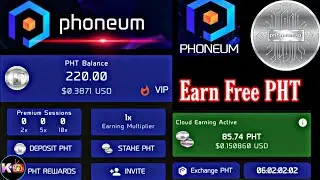 Phoneum Cloud Mining | PHT Earning App | How to Earning in Phoneum