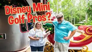 Disney Mini Golf - Winter Summerland Course