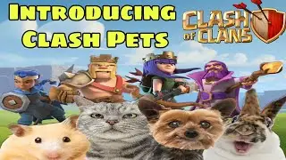 Introducing Clash Pets | Clash Pet's | Pet House | Hero Pets | COC funny Videos | #Shorts #Coc #Pets