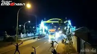 Duet oleng parah truk hino 500 dan truk api alam