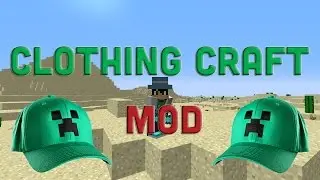 ►Minecraft M&oacute;dy◄ Clothing Craft Mod | Nov&eacute; oblečen&iacute; do Minecraftu [Česk&yacute; Gameplay]