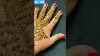 the traditional Moroccan henna #drawing #short