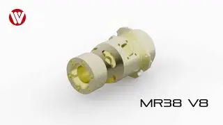 VAN MR38 V8 SWISS TYPE LATHE NONE GUIDE BUSH MACHINING PROCESS  | VAN MR38 V8 PARÇA İŞLEME