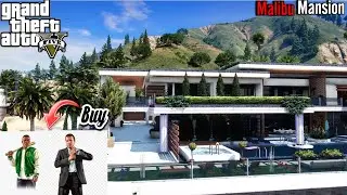 Franklin and Michael buy Malibu Mansion.GTA5 Real life mods.Ep#6