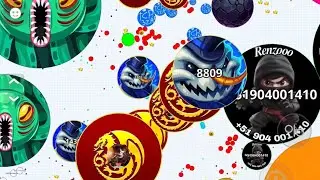 BURST MODE 😼 (AGAR.IO MOBILE) 