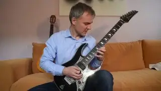 Ibanez Universe Uv777BK Steve Vai signature guitar