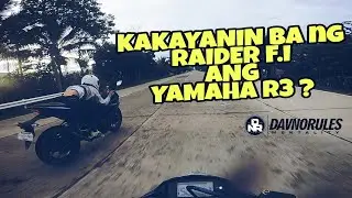 YAMAHA R3 vs SUZUKI RAIDER 150FI (LONG STRETCH)