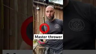 Watch This Incredible Knife-Throwing Trick (@ductor.borys)