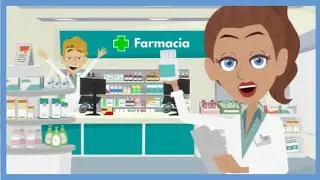 At the Pharmacy dialogue in Spanish.