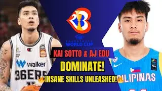 Kai Sotto and AJ Edu DOMINATE FIBA World Cup with INSANE Skills!