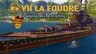 La Foudre Premium Pirate Battleship 360 | World of Warships Legends