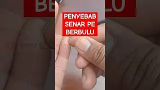 Salah satu penyebab senar PE berbulu #senarpancing