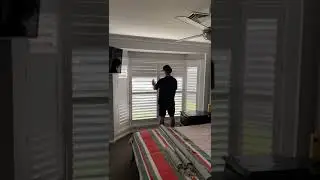 Bay Window PVC Plantation Shutters Figtree