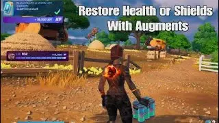 Restore Health or Shields With Augments - Fortnite Unusually Utilitarian Quest - Chapter 4 Season 1