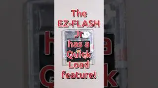 EZ-FLASH Jr Quick Load Feature #gameboy #retrogaming