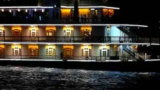 Istvan Alapi at Music China 2009. A beautiful boat on the river