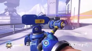 Overwatch: Torbjorn Summer Games Tre Kronor Skin Weapon Appearance