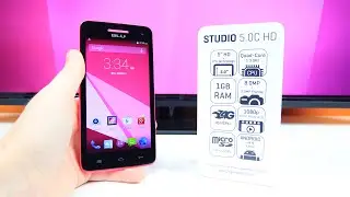 BLU 5.0C HD unboxing & first look