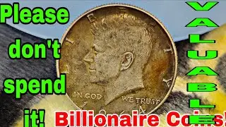 Billionaire Coins Collectors Shocked! Ultra Rare Kennedy Half Dollars Worth Big Treasure!