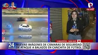 San Luis: cámaras captan huida de sicarios tras ataque en cancha de fútbol