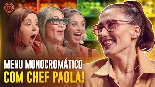 PAOLA CAROSELLA e Menu Monocrom&aacute;tico! |  TEMP. 12 | MASTERCHEF BRASIL