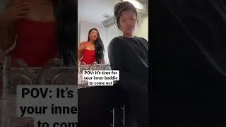 POV it&rsquo;s time for your inner baddie to come out #youtubeaapi #shorts #transition #beforeandafter