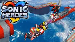 Sonic Heroes - Egg Fleet - Team Dark [4K 60 FPS]