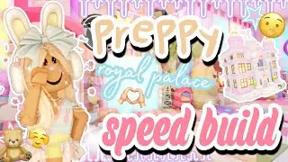 🫧🐥preppy royal palace speed build! *PART 3* 🧸