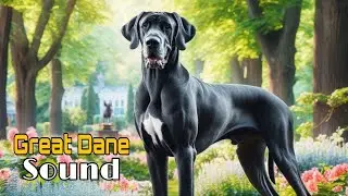 Great Dane Dog Barking Sound | Loud & Deep Bark
