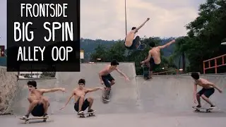 Frontside big spin indy alley Oop - Daniel Biot