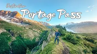 Portage Pass hike | Alaska Waterfalls and Glaciers