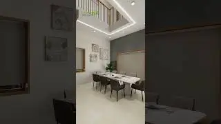 Living & dining interior #reels #diningroomdesign #diningdecor #livingroom #livingroomdecor