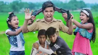 Children Love Story ❤️ Romantic Songs 💥 Magic  Love story 😍 Police Video 💥 Shona Pagli 