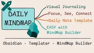 Ditch Bullet Points: Build a Daily Visual Mind Map in Obsidian
