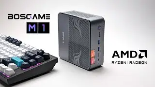 Первый взгляд на BOSGAME M1: совершенно новый мощный мини-ПК на базе Ryzen со встроенными динамиками