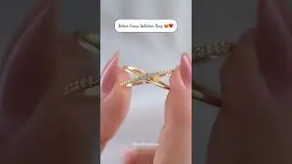 Cross solitaire gold ring design ✨|#jewellerytvshow |#solitairering