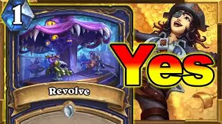 Best December Deck To Get Legend! Revolve Shaman More Than BROKEN! Darkmoon Faire New | Hearthstone