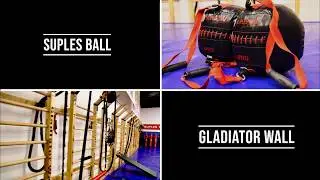 Strength & Conditioning Team Workout using the Suples Ball and the Gladiator Wall