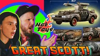 Распаковка Hot Toys 1/6 Scale Back To the Future 3 Delorean