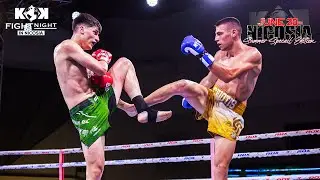 VASILIS AFANASOV VS DIMITRIS CHIOTIS | FULL FIGHT | KOK CYPRUS 2025